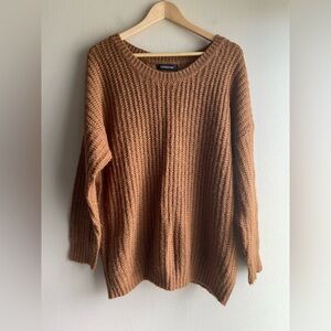Haoyuanxiang Women Brown Sweater